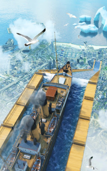 Скачать Ship Ramp Jumping Симуляторы для Андроид скриншот 6