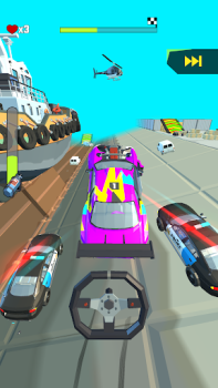 Скачать Crazy Rush 3D - Уличные Гонки Гонки для Андроид скриншот 2
