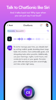 Скачать ChatSonic: Super ChatGPT App Работа для Андроид скриншот 6