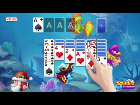 Скачать Solitaire: Fish Master Карточные для Андроид скриншот 8