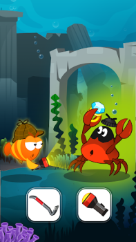 Скачать Fish Story: Save the Lover Казуальные для Андроид скриншот 7