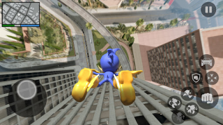 Скачать Blue Hero Rope Game Экшен для Андроид скриншот 3