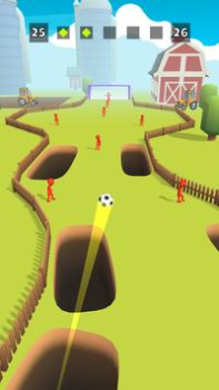 Скачать Crazy Kick! Fun Football game Аркады для Андроид скриншот 3