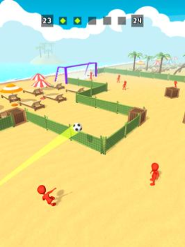Скачать Crazy Kick! Fun Football game Аркады для Андроид скриншот 6