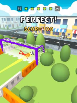 Скачать Crazy Kick! Fun Football game Аркады для Андроид скриншот 7