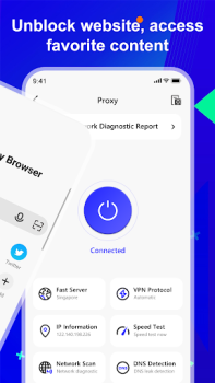 Скачать Private VPN - Proxy Browser Работа для Андроид скриншот 2