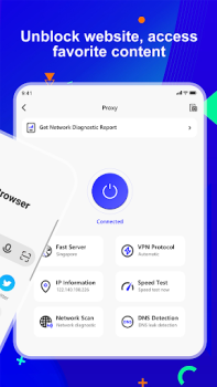 Скачать Private VPN - Proxy Browser Работа для Андроид скриншот 7
