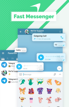 Скачать WeTel | ضد فیلتر | بدون فیلتر Связь для Андроид скриншот 2
