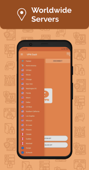 Скачать VPN Dash: Fast VPN Proxy Инструменты для Андроид скриншот 3