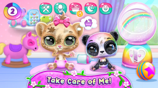 Скачать Amy Care — мой детеныш леопард Обучающие для Андроид скриншот 4