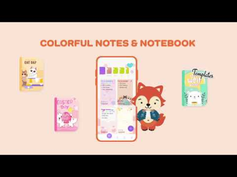 Скачать Cute Notes : блокнот заметки Работа для Андроид скриншот 8