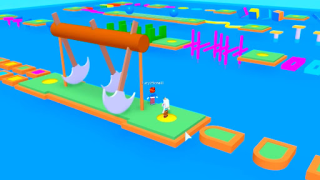 Скачать Obby Parkour games: lava mod Приключения для Андроид скриншот 2