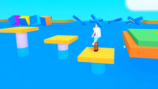 Скачать Obby Parkour games: lava mod Приключения для Андроид скриншот 4