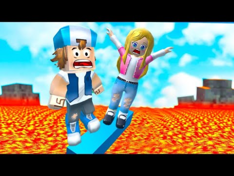 Скачать Obby Parkour games: lava mod Приключения для Андроид скриншот 8