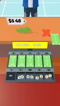 Скачать Cashier 3D Казуальные для Андроид скриншот 2
