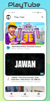 Скачать Play Tube - Block Ads on Video Развлечения для Андроид скриншот 2