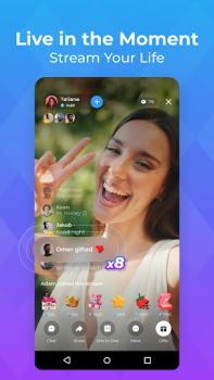 Скачать Cikcik: Live, Share & Connect Знакомства для Андроид скриншот 6