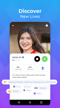 Скачать Cikcik: Live, Share & Connect Знакомства для Андроид скриншот 7