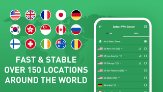 Скачать Fast VPN - Fast & Secure Proxy Инструменты для Андроид скриншот 2