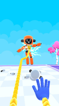 Скачать Power Hands - Robot Battle Экшен для Андроид скриншот 4