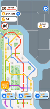 Скачать Metro Connect - Train Control Казуальные для Андроид скриншот 6
