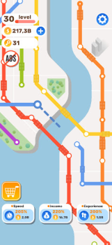Скачать Metro Connect - Train Control Казуальные для Андроид скриншот 7