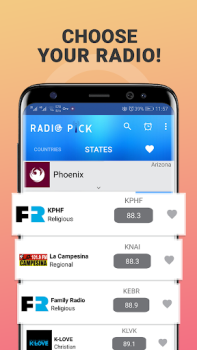 Скачать Radio FM AM Музыка и аудио для Андроид скриншот 4