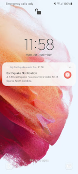 Скачать My Earthquake Alerts. Карта Погода для Андроид скриншот 3