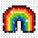 Скачать  Pixel by number - Pixel Art
