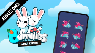 Скачать Bunniiies: The Love Rabbit Головоломки для Андроид скриншот 2