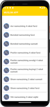 Скачать Namoz o'qishni o'rganish Музыка и аудио для Андроид скриншот 5