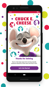 Скачать Chuck E. Cheese Еда и напитки для Андроид скриншот 2