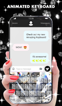 Скачать Diamond Live Wallpaper HD Персонализация для Андроид скриншот 2