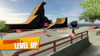 Скачать Stickman Skate Battle Спортивные игры для Андроид скриншот 2