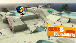 Скачать Stickman Skate Battle Спортивные игры для Андроид скриншот 4