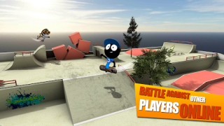 Скачать Stickman Skate Battle Спортивные игры для Андроид скриншот 6