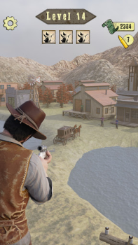Скачать Wild West Sniper: Cowboy War Экшен для Андроид скриншот 3