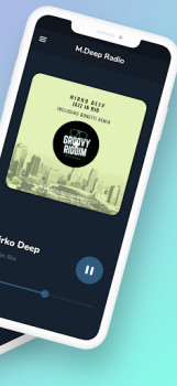 Скачать Deep House Radio Музыка и аудио для Андроид скриншот 2