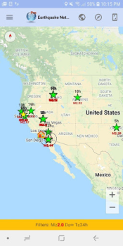 Скачать Earthquake Network Связь для Андроид скриншот 2