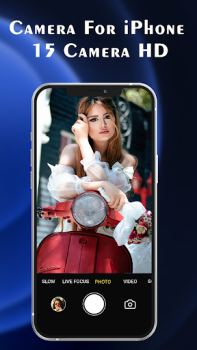 Скачать Camera For iPhone 15 Camera HD Фотография для Андроид скриншот 2