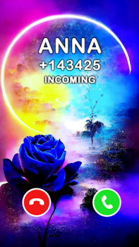 Скачать Phone caller screen-call theme Персонализация для Андроид скриншот 2