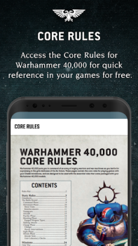 Скачать (OLD)Warhammer 40,000:The App Стиль жизни для Андроид скриншот 3