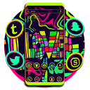Скачать  Graffiti Love Art Theme