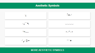 Скачать Aesthetic Symbols Работа для Андроид скриншот 4