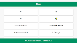 Скачать Aesthetic Symbols Работа для Андроид скриншот 5