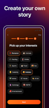 Скачать Rolemate: AI Chat & Roleplay Социальные для Андроид скриншот 5