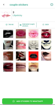 Скачать +18 Stickers for Whatsapp Персонализация для Андроид скриншот 3