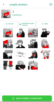 Скачать +18 Stickers for Whatsapp Персонализация для Андроид скриншот 5