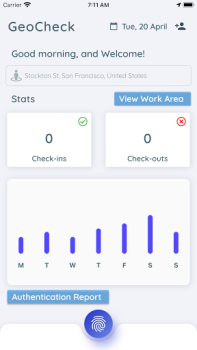 Скачать GeoCheck Работа для Андроид скриншот 3