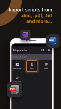 Скачать Teleprompter for Video Инструменты для Андроид скриншот 4